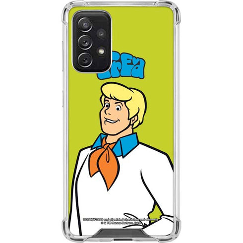Scooby Doo Fred Galaxy A72 5G Clear Case